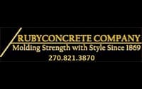 Ruby Concrete Company logo