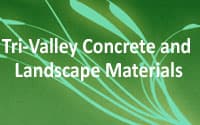 Tri-Valley Concrete and Landscape Materials logo
