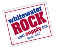 Whitewater Rock & Supply logo