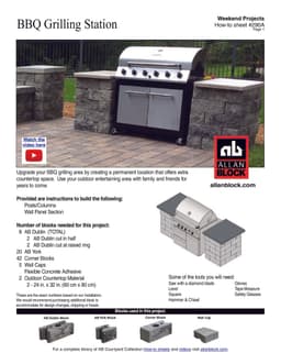 Building a BBQ Grilling Station