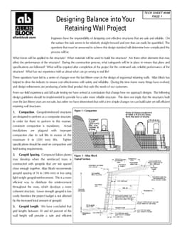 Designing Balance Into Your Retaining Wall