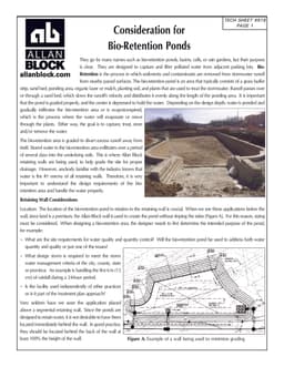 Bio-Retention Solutions