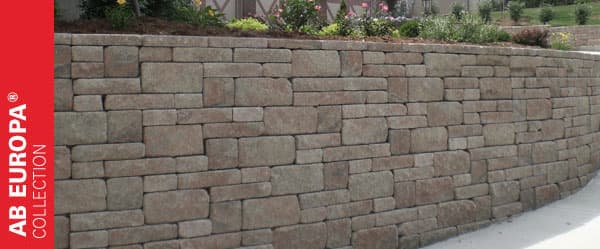 The AB Europa Collection offers pleasing aesthetics in a timeless-worn feel. If your design calls for an elegant and ageless look, AB Europa is the right choice. Use the blocks individually or blend them together to create patterned abbey blend walls that will define your space for years to come.
