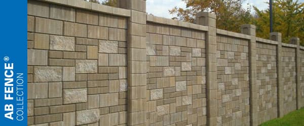 A mortarless concrete block fencing system that provides an attractive, durable solution for sound abatement, security, privacy, and more.