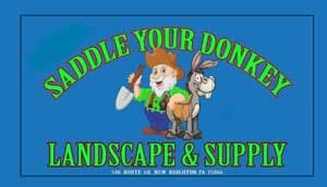 Saddle Your Donkey Landscape and Supply logo